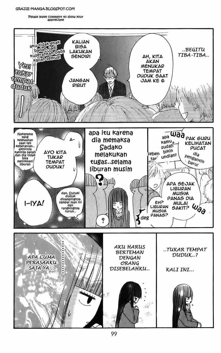 Kimi ni Todoke chapter 1